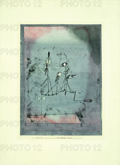 Twittering Machine. Artist: Klee, Paul (1879-1940)