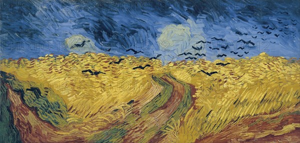 Wheatfield with Crows. Artist: Gogh, Vincent, van (1853-1890)