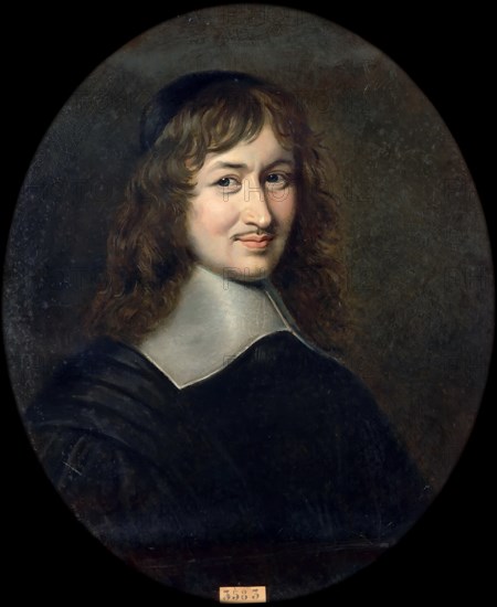 Portrait of Nicolas Fouquet (1615-1680). Artist: Lacretelle, Jean Édouard (1817-1900)