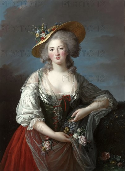 Élisabeth Philippine Marie Hélène de Bourbon. Artist: Vigée-Lebrun, Marie Louise Elisabeth (1755-1842)