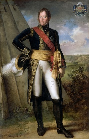 Portrait of Marshal Michel Ney (1769-1815). Artist: Rouillard, Jean-Sébastien (1789-1852)
