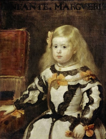 Infanta Margarita Teresa (1651-1673). Artist: Velàzquez, Diego (1599-1660)