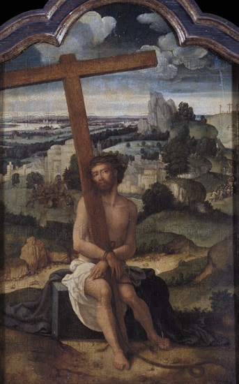 The Man of Sorrows. Artist: Isenbrant, Adriaen (1490-1551)