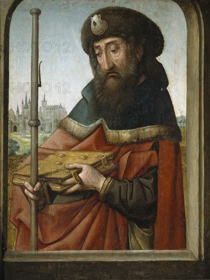 Saint James the Elder as Pilgrim. Artist: Juan de Flandes (ca. 1465-1519)