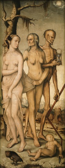 The Ages and Death. Artist: Baldung, Hans (1484-1545)