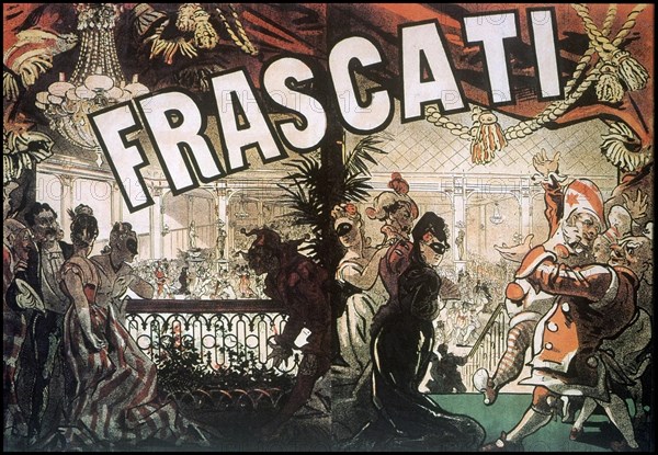 Frascati (Poster). Artist: Chéret, Jules (1836-1932)