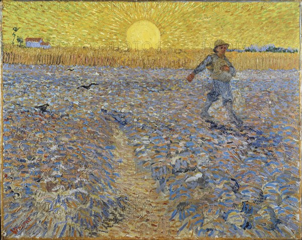 The sower. Artist: Gogh, Vincent, van (1853-1890)