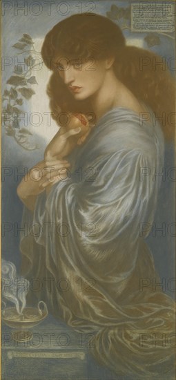 Proserpine. Artist: Rossetti, Dante Gabriel (1828-1882)