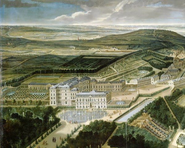 Château de Saint-Cloud. Artist: Allegrain, Etienne (1653-1736)