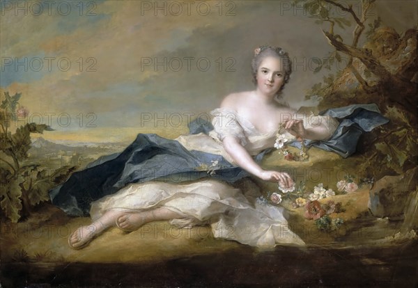 Princess Anne Henriette of France (1727-1752). Artist: Nattier, Jean-Marc (1685-1766)