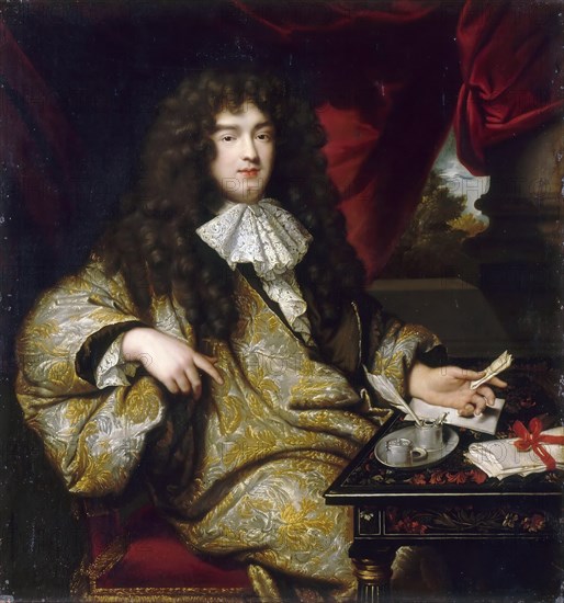 Jean-Baptiste Colbert, marquis de Seignelay (1651-1690). Artist: Nattier, Jean-Marc (1685-1766)