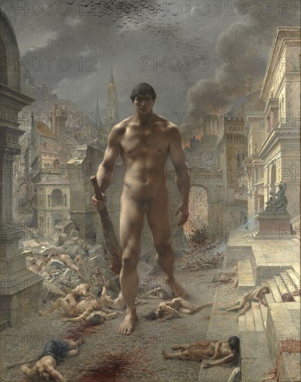 Fléau! (Scourge!). Artist: Danger, Henri-Camille (1857-1937)