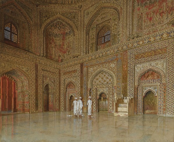 The Mosque in Fatehpur Sikri. Artist: Vereshchagin, Vasili Vasilyevich (1842-1904)