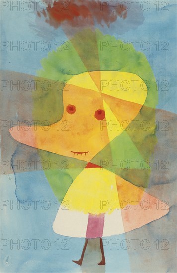 Small garden ghost. Artist: Klee, Paul (1879-1940)