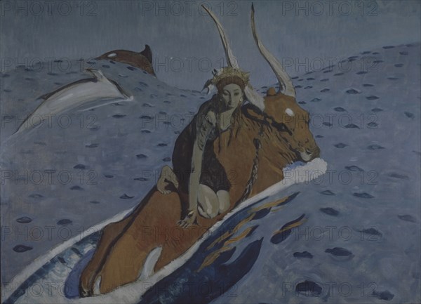 The Rape of Europa. Artist: Serov, Valentin Alexandrovich (1865-1911)