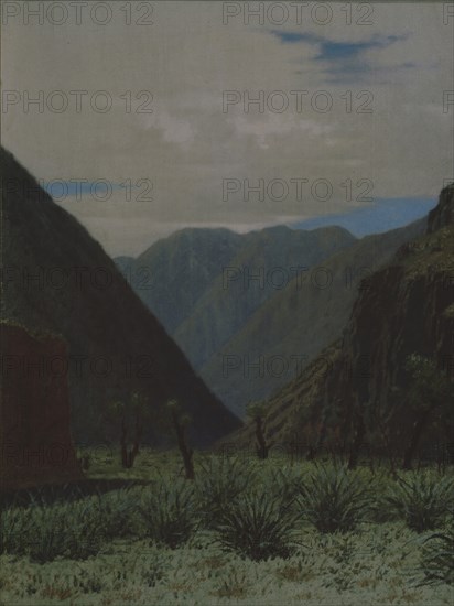 The Barskaun Mountain Pass. Artist: Vereshchagin, Vasili Vasilyevich (1842-1904)