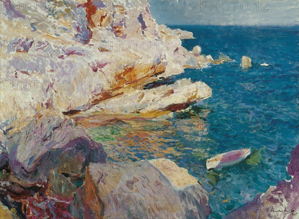 Rock at Jávea. Artist: Sorolla y Bastida, Joaquín (1863-1923)