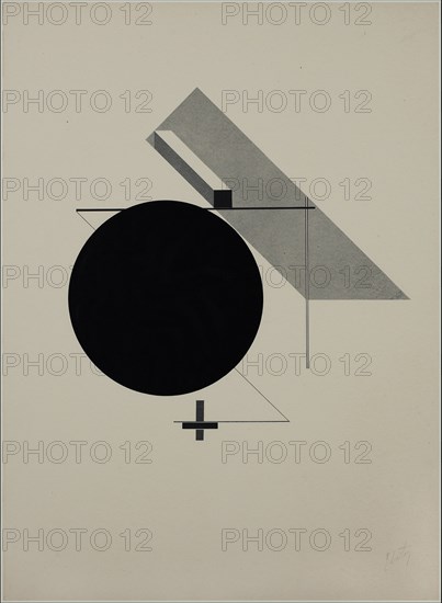 Proun. Artist: Lissitzky, El (1890-1941)