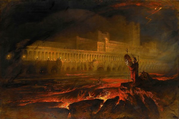 Pandemonium. Artist: Martin, John (1789-1854)