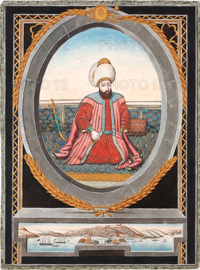 Portrait of Sultan Murad II (1404-1451). Artist: Anonymous