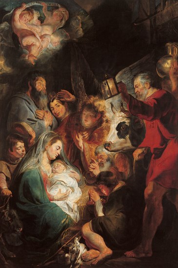 The Adoration of the Magi. Artist: Jordaens, Jacob (1593-1678)