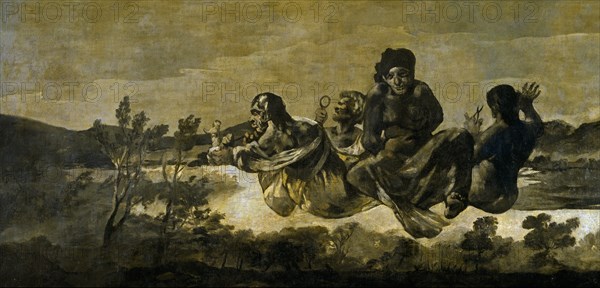 Atropos (The Fates). Artist: Goya, Francisco, de (1746-1828)