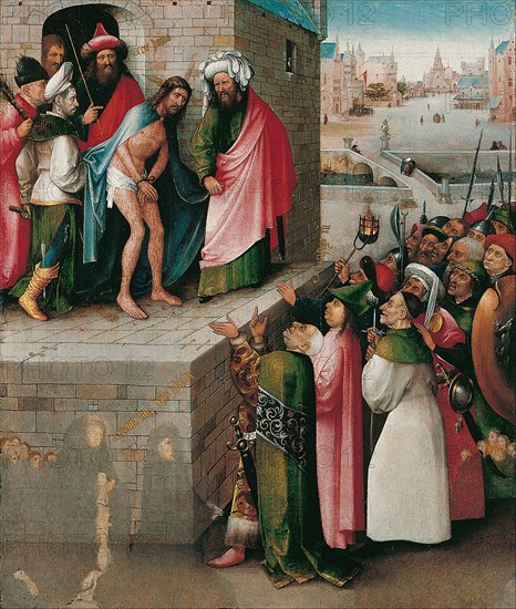 Ecce Homo. Artist: Bosch, Hieronymus (c. 1450-1516)