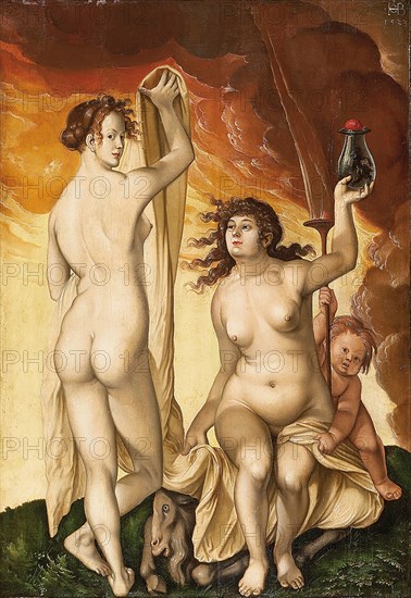 Two Witches. Artist: Baldung, Hans (1484-1545)