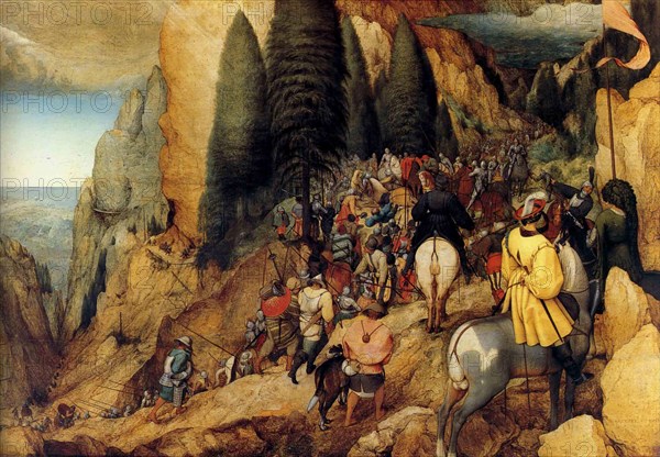 The Conversion of Saint Paul. Artist: Bruegel (Brueghel), Pieter, the Elder (ca 1525-1569)