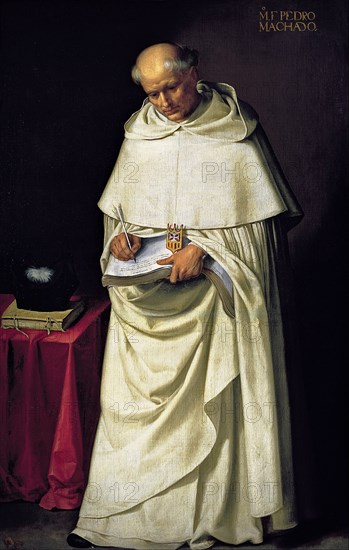 Fray Pedro Machado. Artist: Zurbarán, Francisco, de (1598-1664)