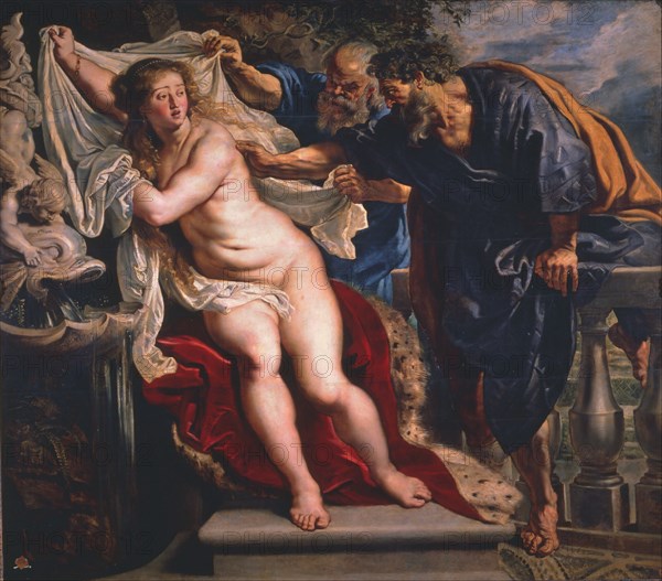 Susanna and the Elders. Artist: Rubens, Pieter Paul (1577-1640)