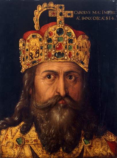 Charles the Great. Artist: Dürer, Albrecht, (Workshop)