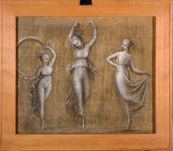 Three dancers. Artist: Canova, Antonio (1757-1822)