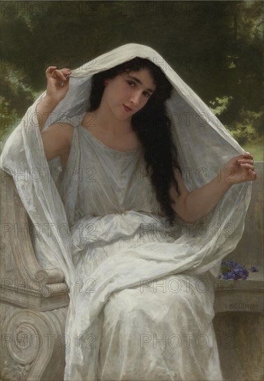 Veil. Artist: Bouguereau, William-Adolphe (1825-1905)