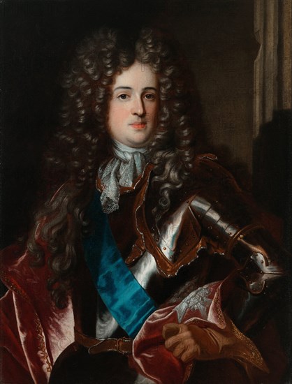 Portrait of Aleksander Benedykt Stanis&#322aw Sobieski (1677-1714). Artist: Rigaud, Hyacinthe François Honoré, Circle of