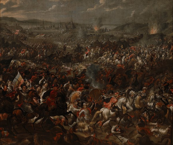 The Battle of Vienna on 12 September 1683. Artist: Casteels, Pauwels (active ca 1649-1680)