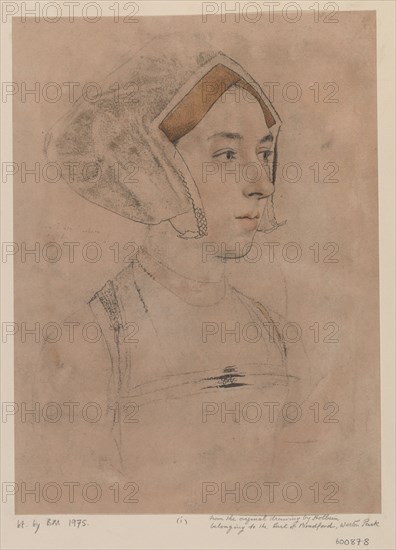 Anne Boleyn. Artist: Holbein, Hans, (Circle of)