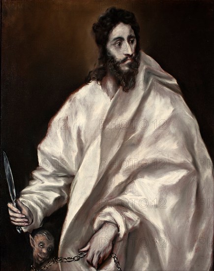 Saint Bartholomew. Artist: El Greco, Dominico (1541-1614)