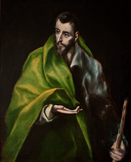 The Apostle Saint James the Great. Artist: El Greco, Dominico (1541-1614)