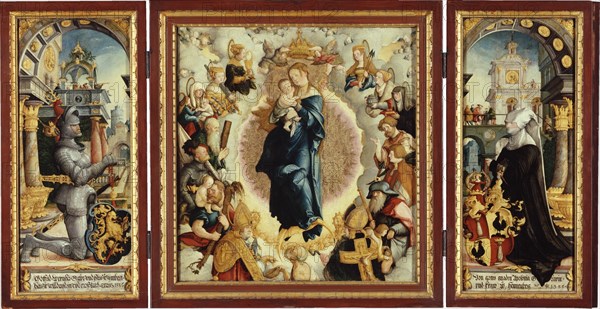 The Wildenstein Altarpiece (open). Artist: Master of Messkirch (ca. 1500-1543)