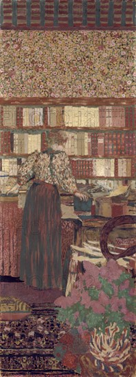 The Privacy. Decoration for the Library of Dr. Vaquez. Artist: Vuillard, Édouard (1868-1940)