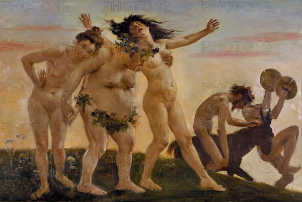 Homecoming Bacchantes. Artist: Corinth, Lovis (1858-1925)