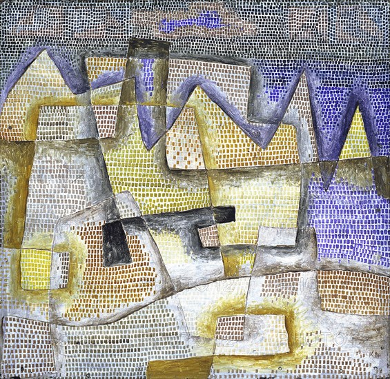 Rocky Coast. Artist: Klee, Paul (1879-1940)