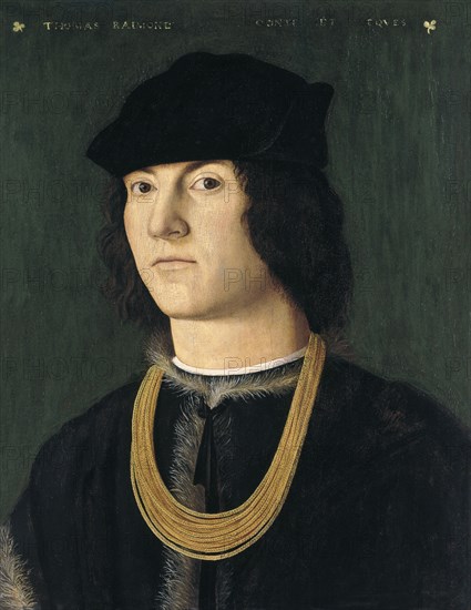 Portrait of Tommaso Raimondi. Artist: Aspertini, Amico (1474-1552)