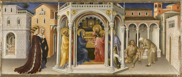 The Presentation in the Temple. Artist: Gentile da Fabriano (ca 1370-1427)