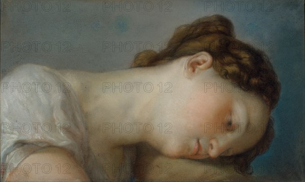 Woman's Head. Artist: López Portaña, Vicente (1772-1850)