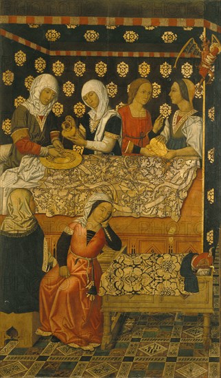 The Birth of Saint Stephen. Artist: Vergós Family (active End of 15th cen.y)