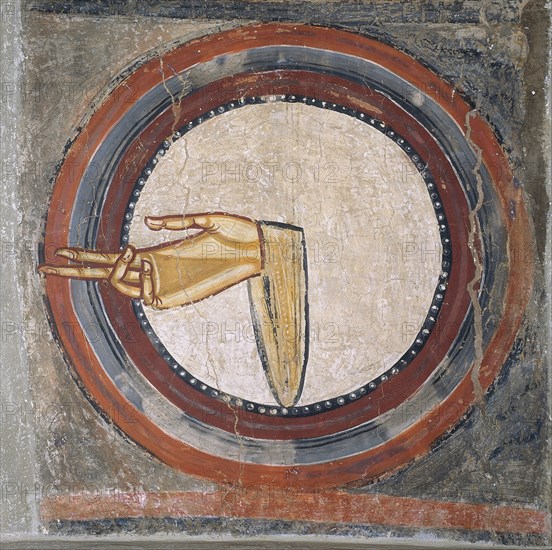 The Hand of God (from Sant Climent de Taüll). Artist: Master of Tahull (Master of Sant Climent de Taüll) (active 12th century)