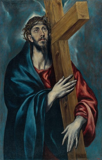 Christ Carrying the Cross. Artist: El Greco, Dominico (1541-1614)
