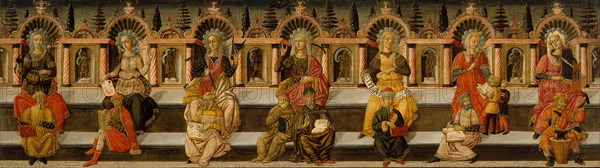 The Seven Liberal Arts. Artist: Giovanni di Ser Giovanni, (Lo Scheggia) (1406-1486)